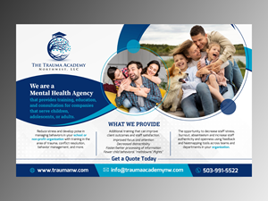 Banner-Design von ecorokerz für The Trauma Academy Northwest, LLC | Design: #29523015