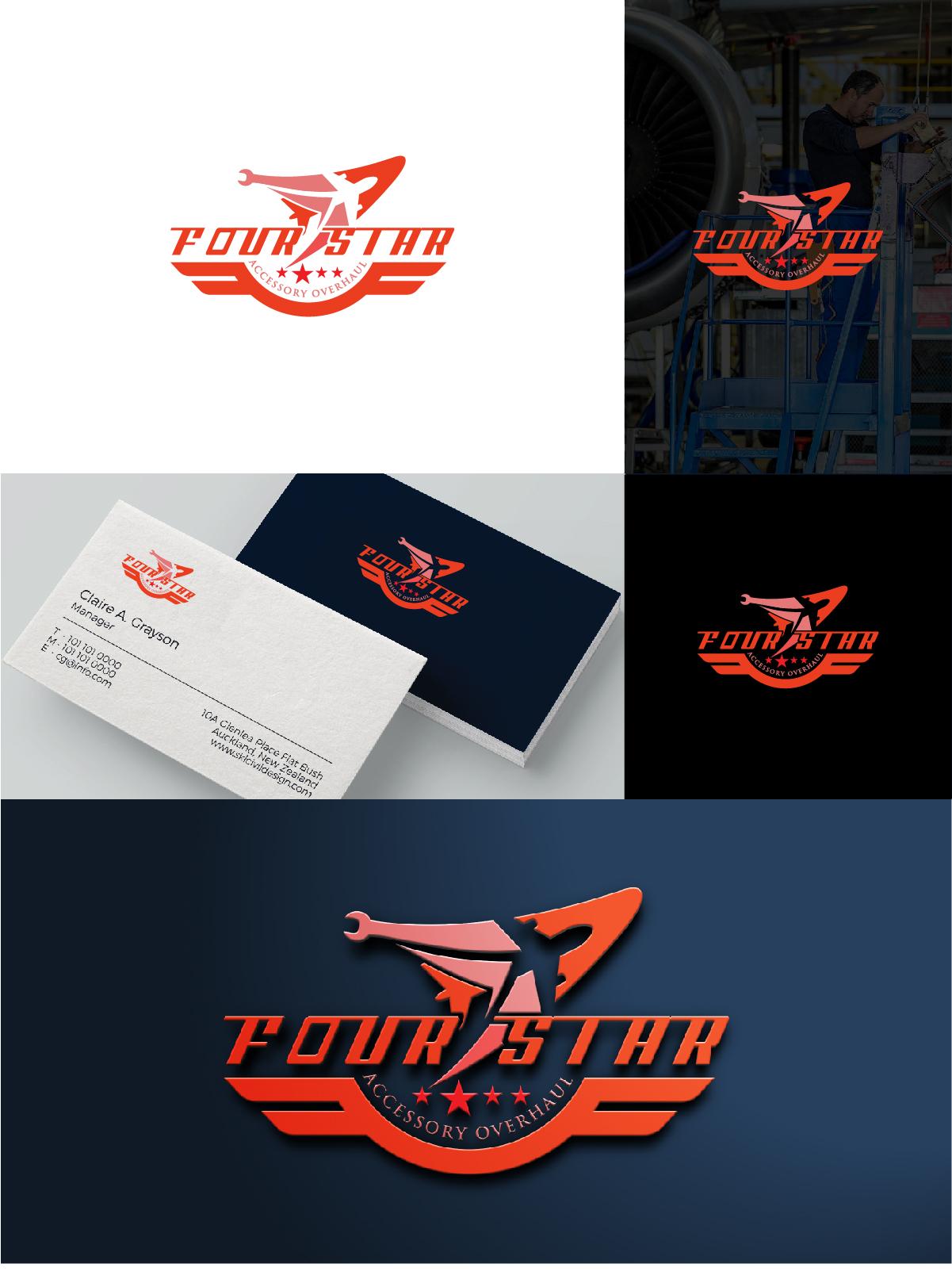 Logo Design by Deziners Zone for Seattle Aviation Solutions | Design #29441251