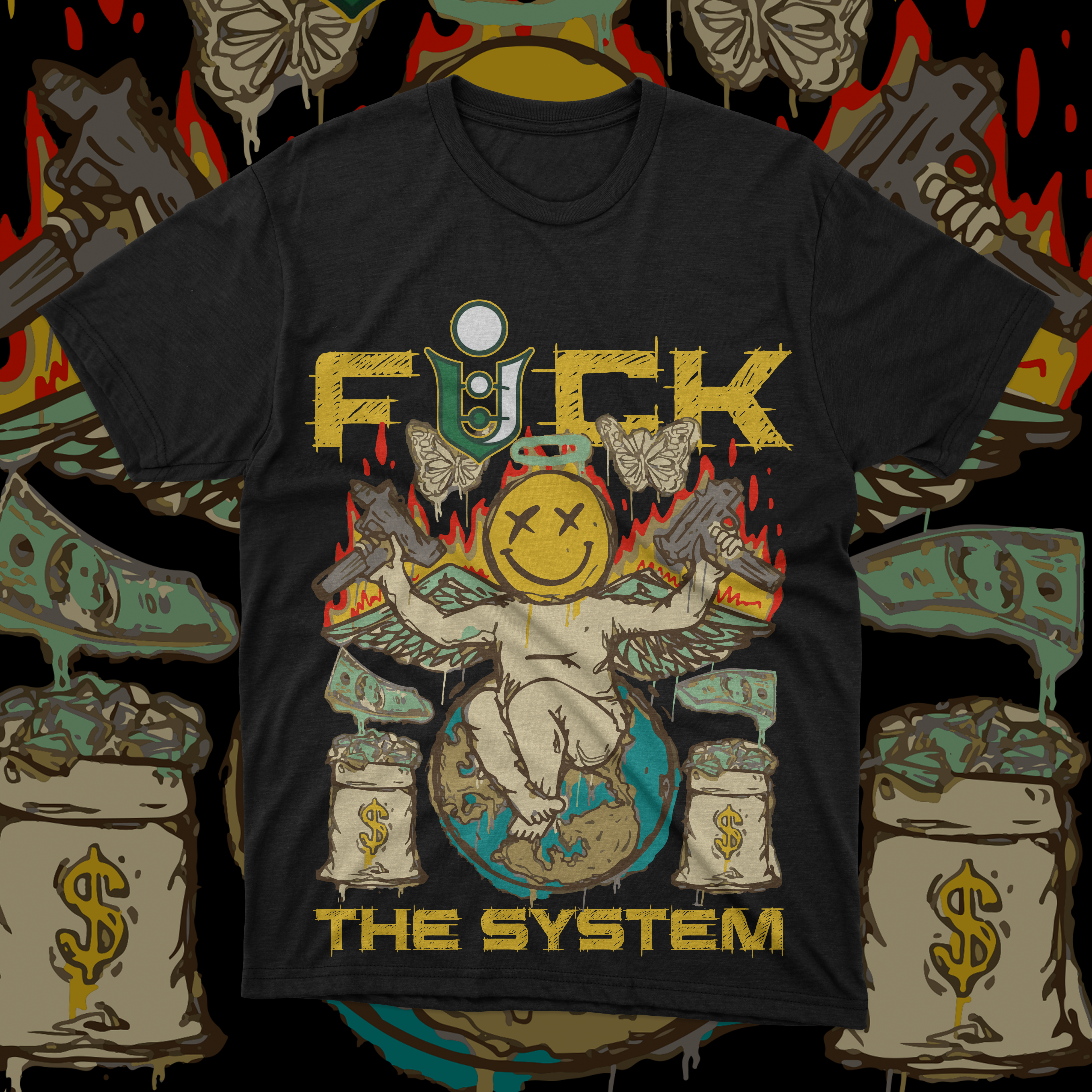 T-shirt Design by tobias design for this project | Design #29443948