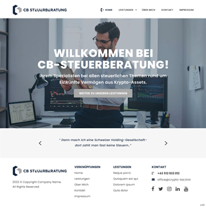 Web Design by pb for this project | Design: #29449543
