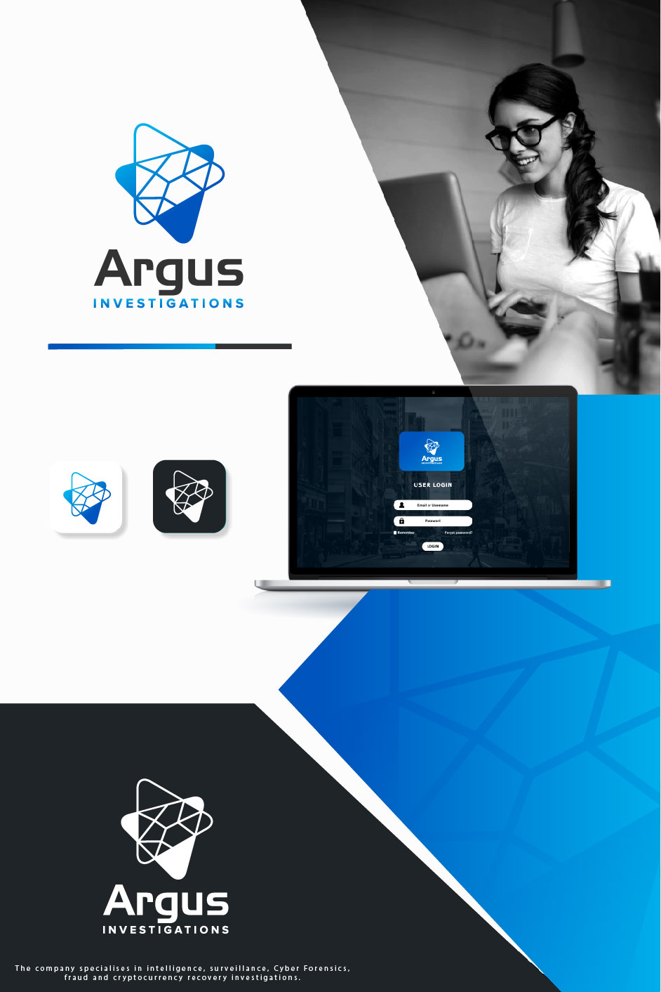 Logo Design by 4tech services for Argus Investigations | Design #29444712