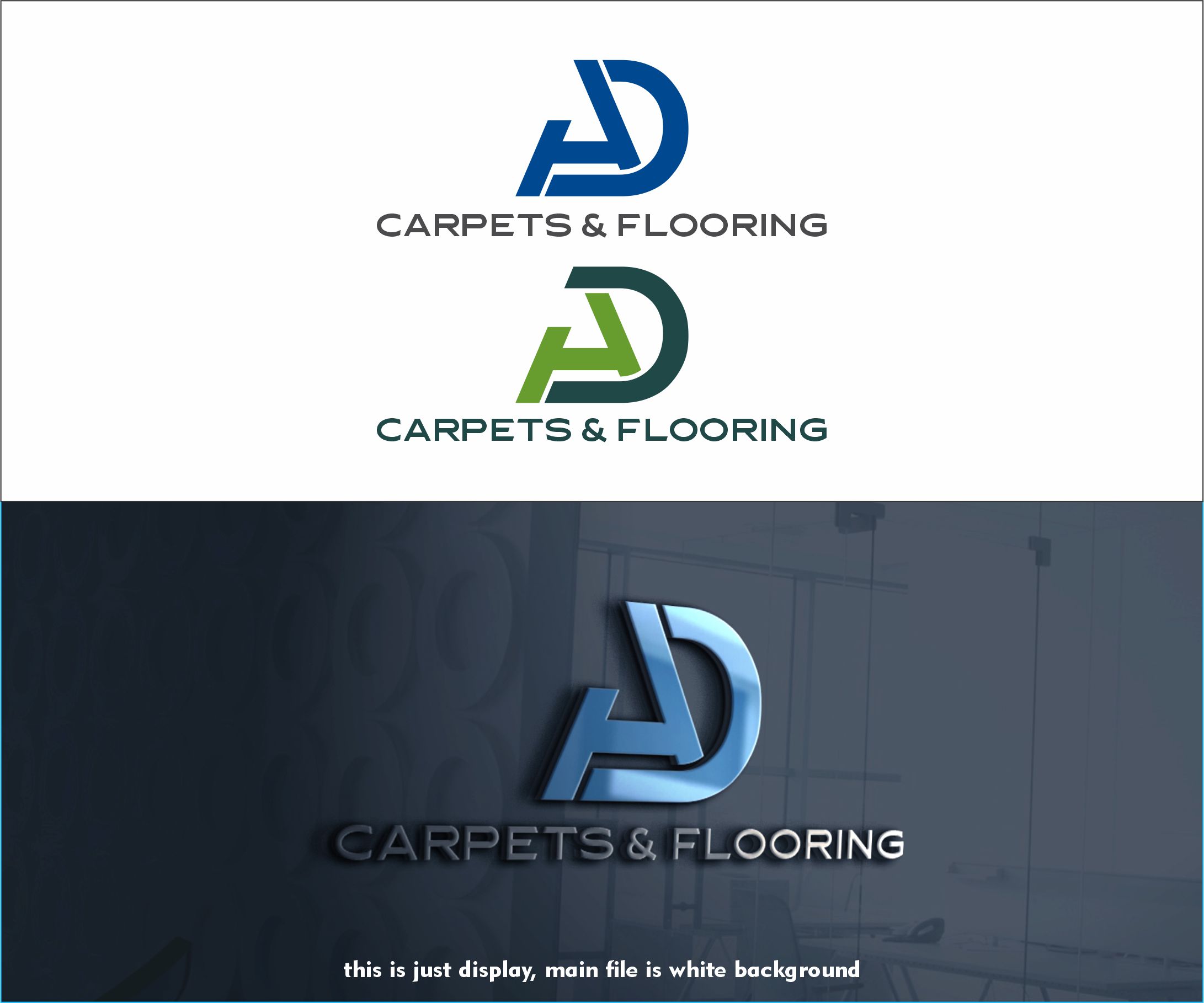Logo-Design von alkaline für C & D Flooring Services Limited | Design #29448410
