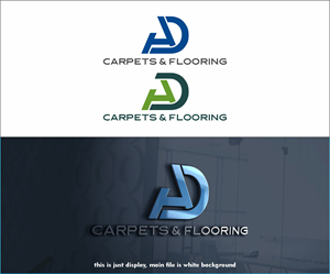 Logo Design by alkaline for C & D Flooring Services Limited | Design: #29448410