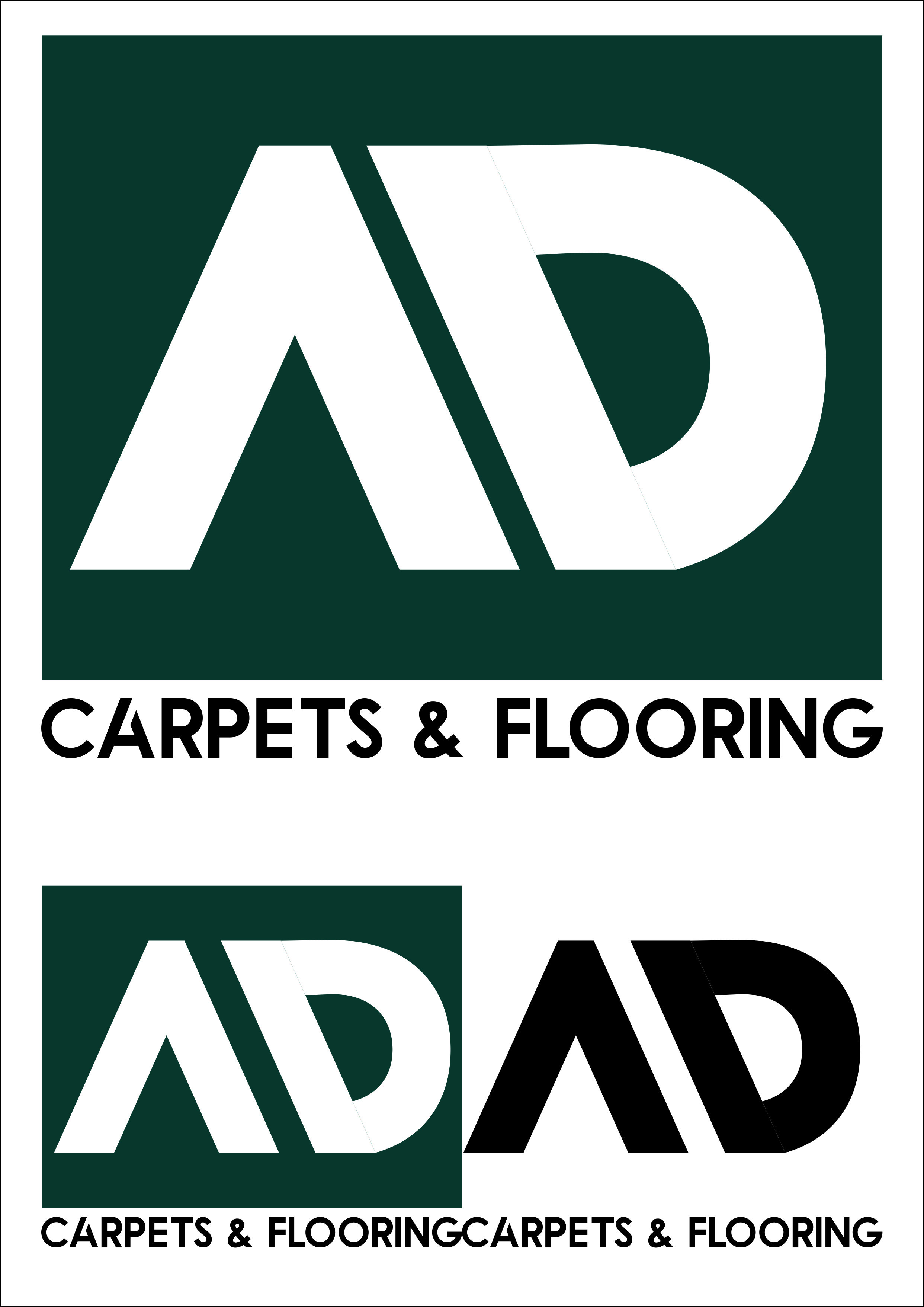 Logo Design by Anwar's for C & D Flooring Services Limited | Design #29452006