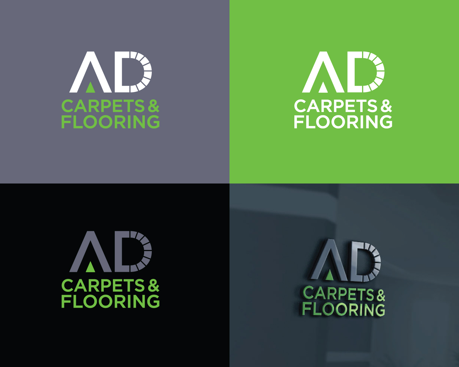 Logo Design by Atec for C & D Flooring Services Limited | Design #29446318