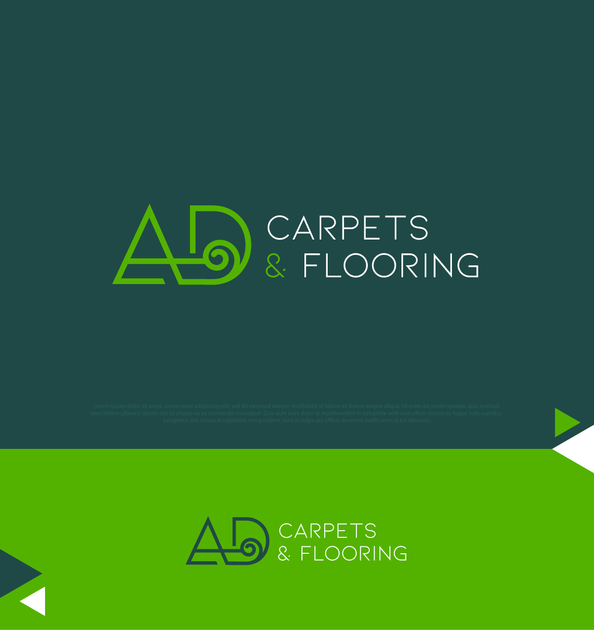 Logo Design by ecorokerz for C & D Flooring Services Limited | Design #29446091