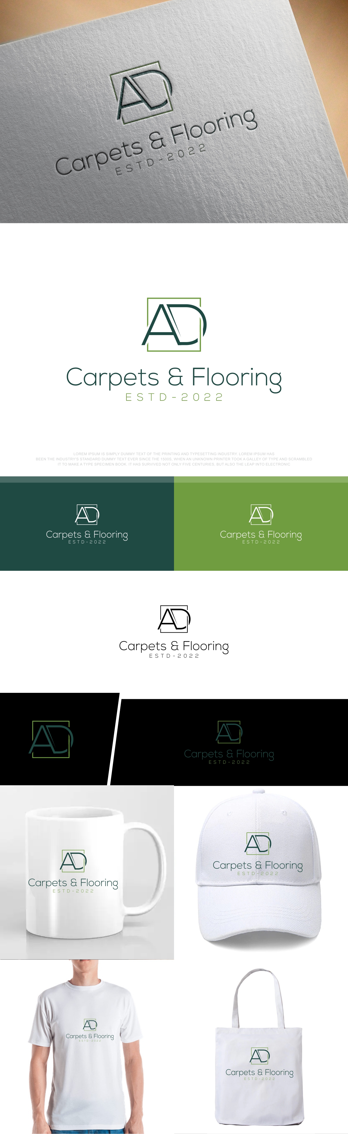 Logo Design by fly  design for C & D Flooring Services Limited | Design #29446851