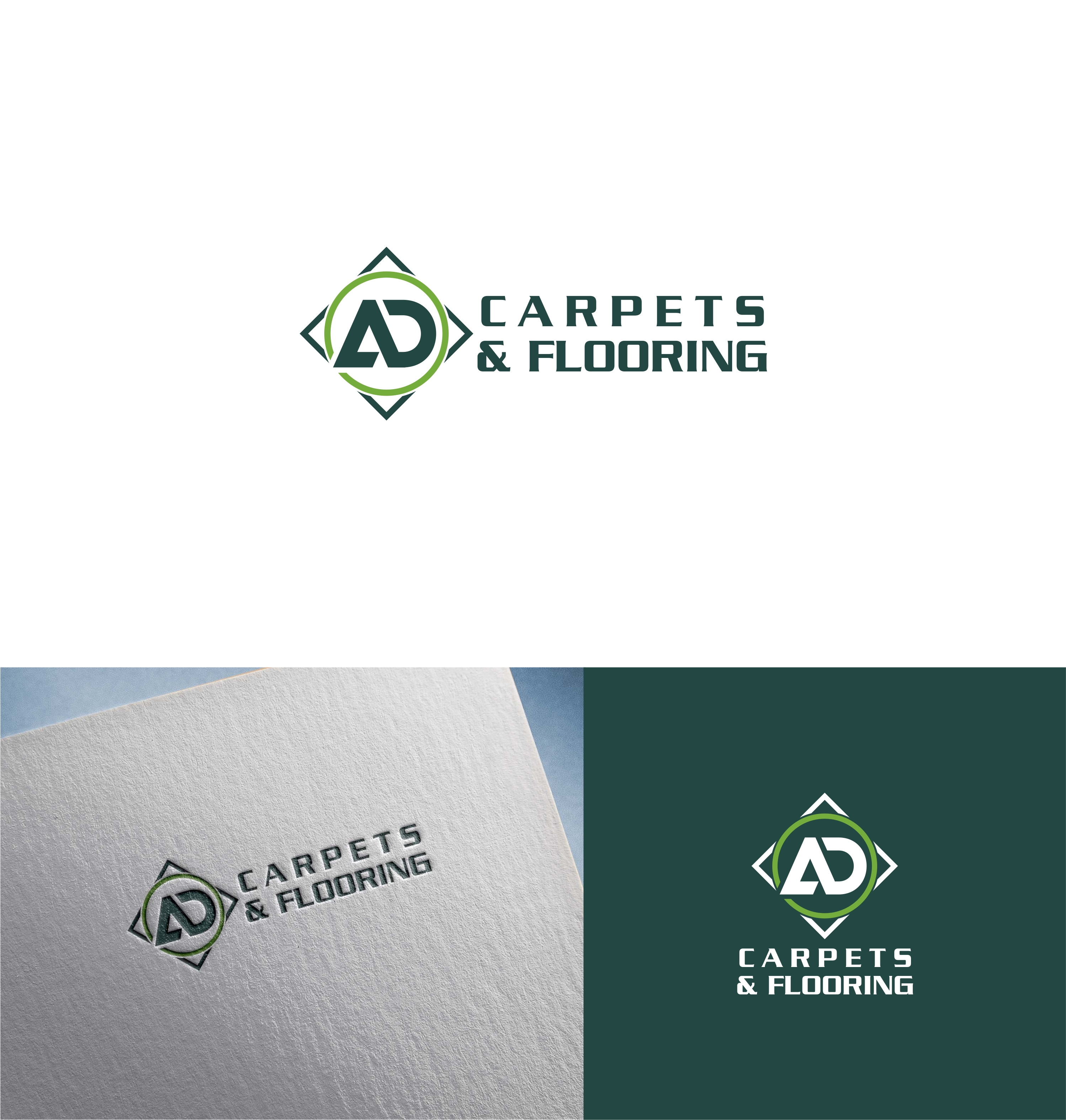 Logo Design by Joenet Jayawarna for C & D Flooring Services Limited | Design #29447021
