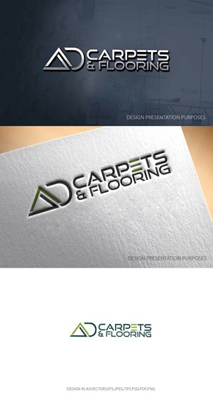 Logo Design by graphicevolution for C & D Flooring Services Limited | Design: #29446565