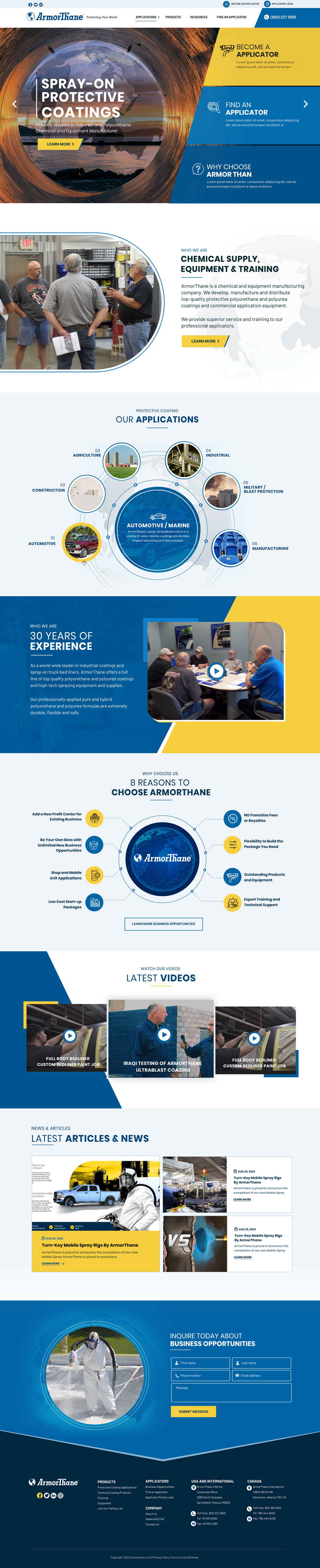 Web Design by Blue Sparrow for this project | Design #29451151