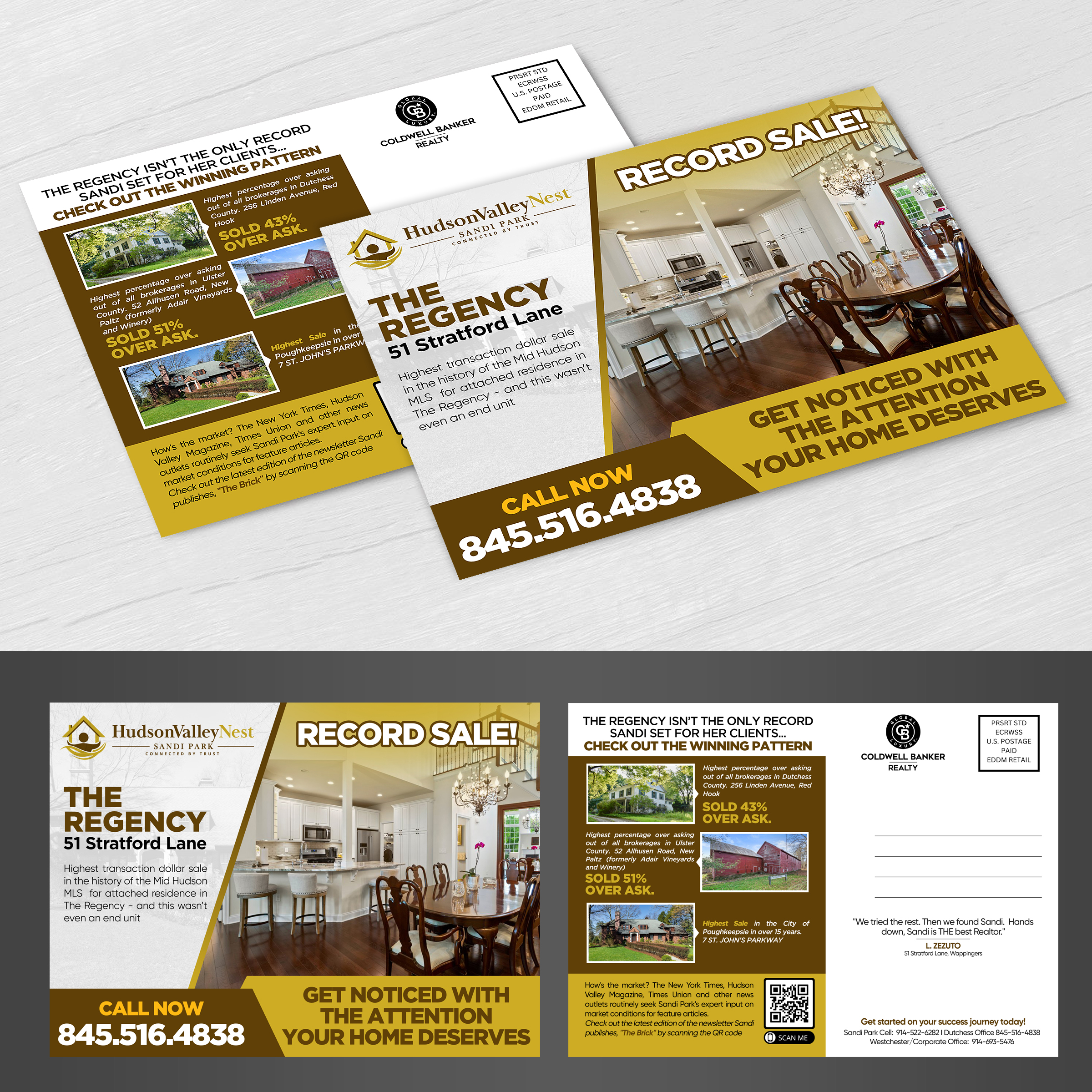 Postcard Design by Designers Hub for Hudson Valley Nest | Design #29455809