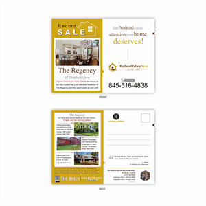 Postcard Design by Grahpica for Hudson Valley Nest | Design: #29452446