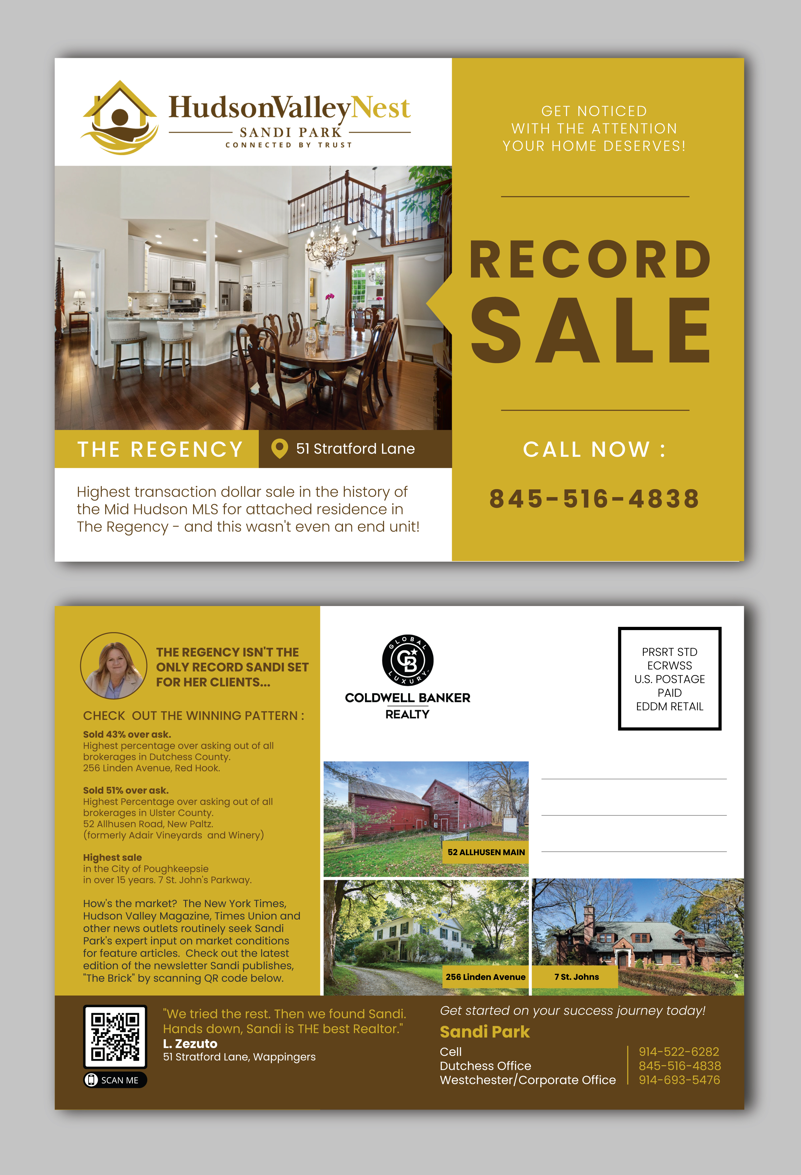 Postcard Design by saurov for Hudson Valley Nest | Design #29447775