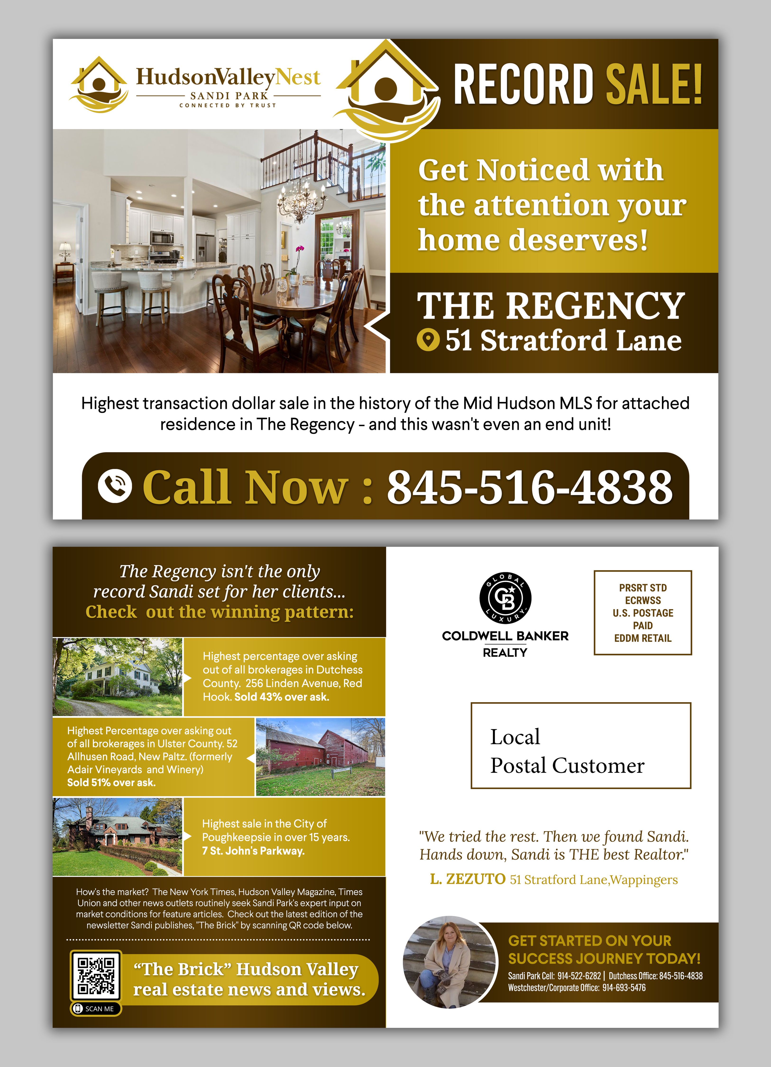 Design de Carte Postale par SAI DESIGNS pour Hudson Valley Nest | Design #29452441