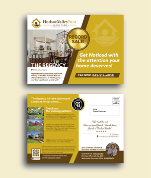 Design de Carte Postale par ChristineChe pour Hudson Valley Nest | Design : #29453268