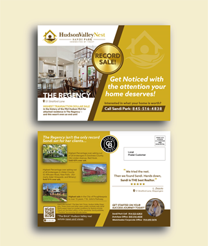 Design de Carte Postale par ChristineChe pour Hudson Valley Nest | Design : #29454545