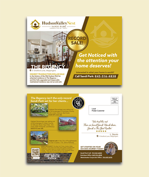 Design de Carte Postale par ChristineChe pour Hudson Valley Nest | Design : #29466807
