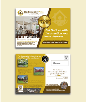 Design de Carte Postale par ChristineChe pour Hudson Valley Nest | Design : #29469241
