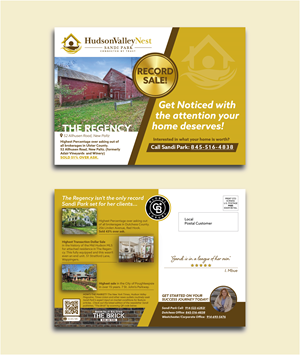 Design de Carte Postale par ChristineChe pour Hudson Valley Nest | Design : #29469876