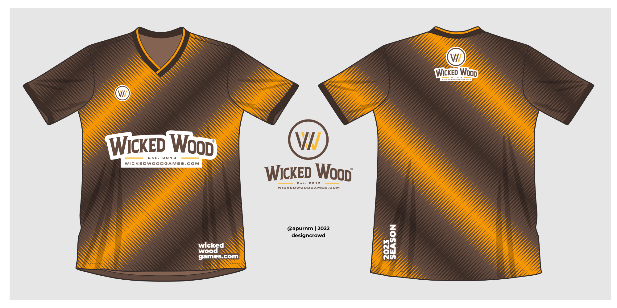 Apparel Design by purnama for Wicked Wood Games | Design #29467099