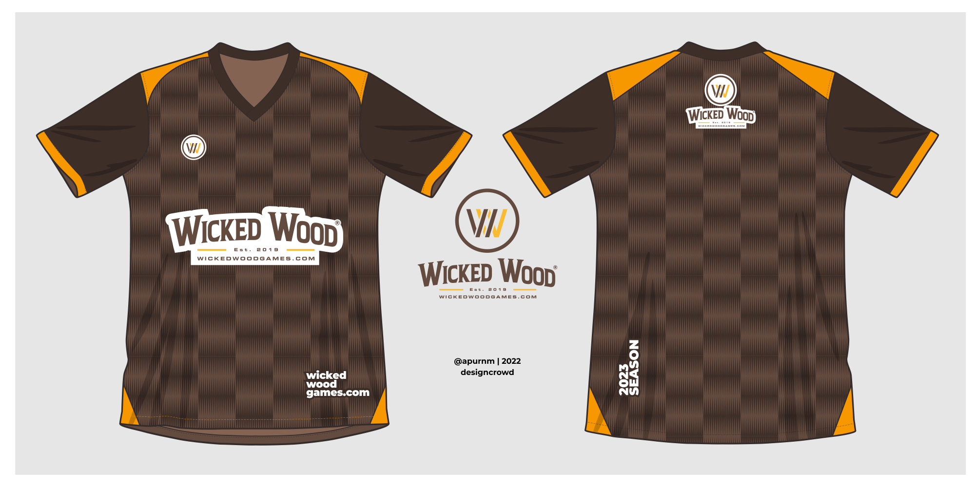 Apparel Design by purnama for Wicked Wood Games | Design #29470214