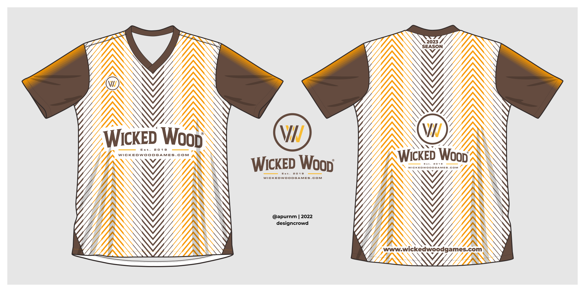 Apparel Design by purnama for Wicked Wood Games | Design #29473603