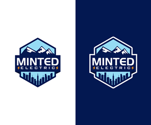 Minted Electric | Logo Design by ecorokerz