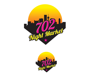 Logo Design by Paint-Tools for 702Night Market Inc | Design: #29447637