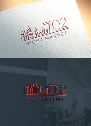 Logo Design by RaKu 2 for 702Night Market Inc | Design: #29483746