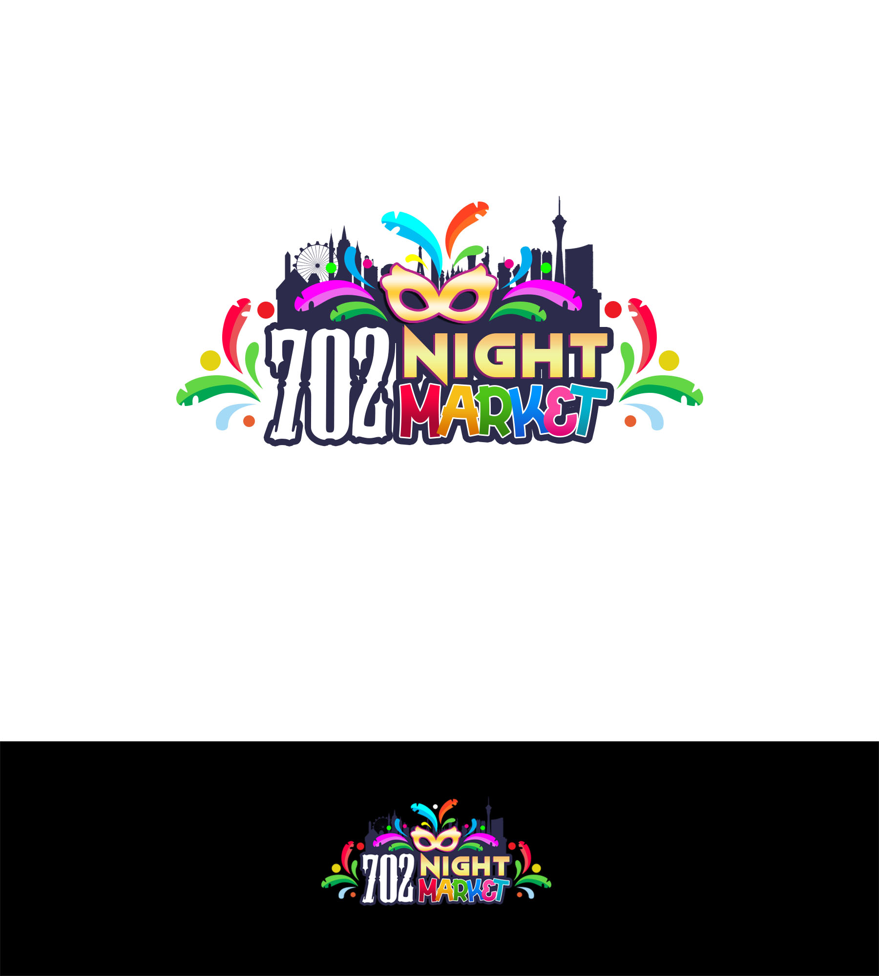 Logo Design by sardilloivlucio for 702Night Market Inc | Design #29464044