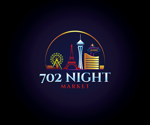 702 NIGHT MARKET | Logo Design by step forward 2