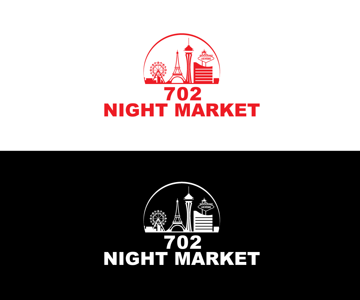 Logo Design by step forward 2 for 702Night Market Inc | Design #29502122
