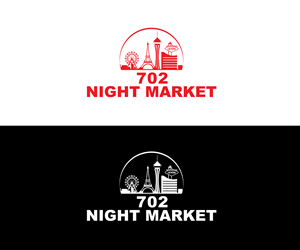 Logo Design by step forward 2 for 702Night Market Inc | Design: #29502122