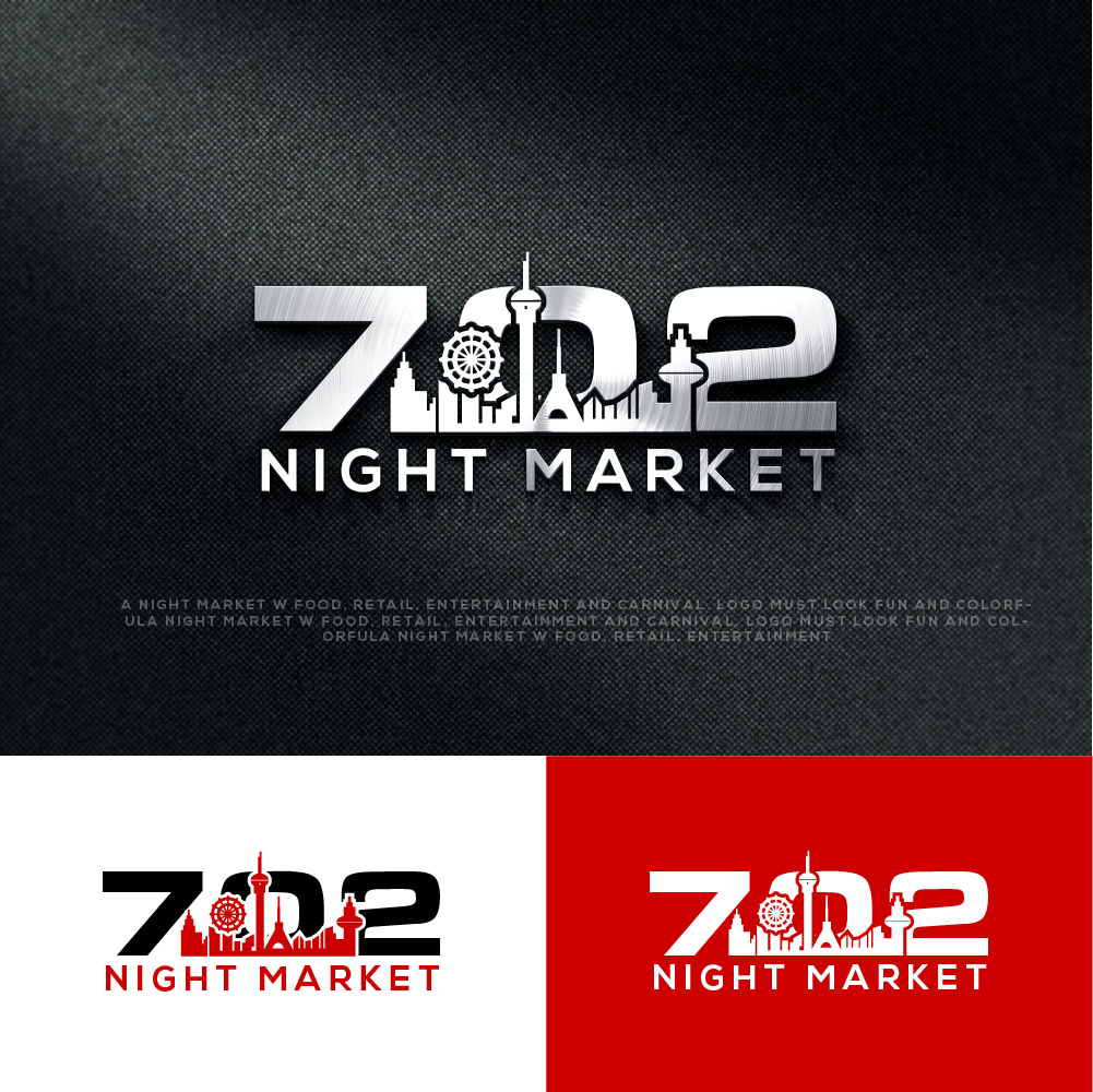 Logo Design by Ayub Zafar for 702Night Market Inc | Design #29452985