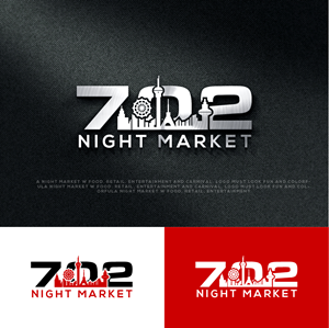 Logo Design by Ayub Zafar for 702Night Market Inc | Design: #29452985