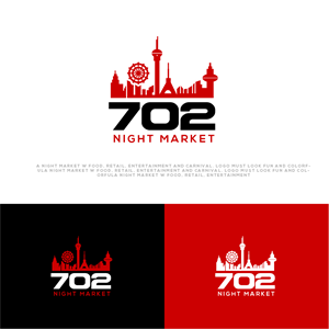 Logo Design by Ayub Zafar for 702Night Market Inc | Design: #29490283