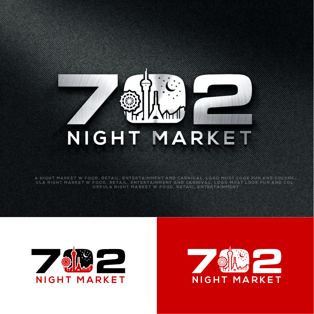 Logo Design by Ayub Zafar for 702Night Market Inc | Design #29490284