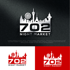Logo Design by Ayub Zafar for 702Night Market Inc | Design: #29490285