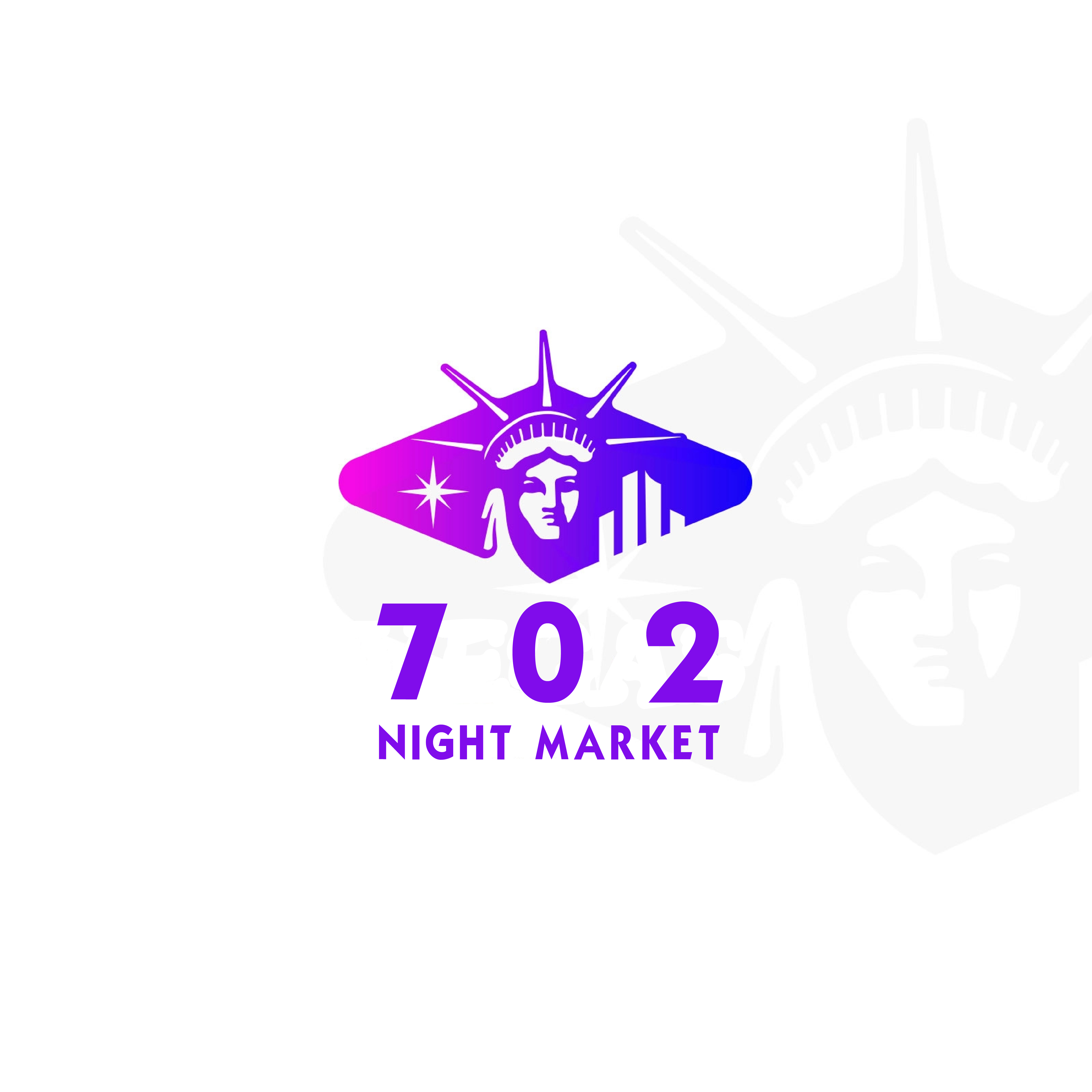 Logo Design by Allen Designs for 702Night Market Inc | Design #29476155