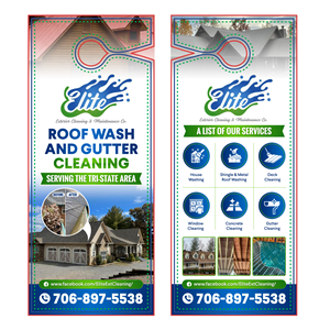 Postcard Design by SAI DESIGNS for Elite Exterior Cleaning & Maintenance Co. | Design: #29497748