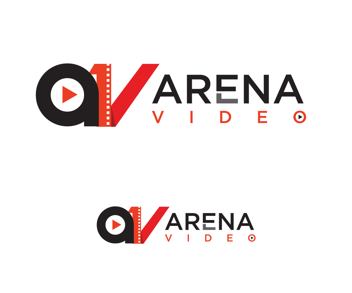 Logo Design by Paint-Tools for Arena Video | Design #29453642