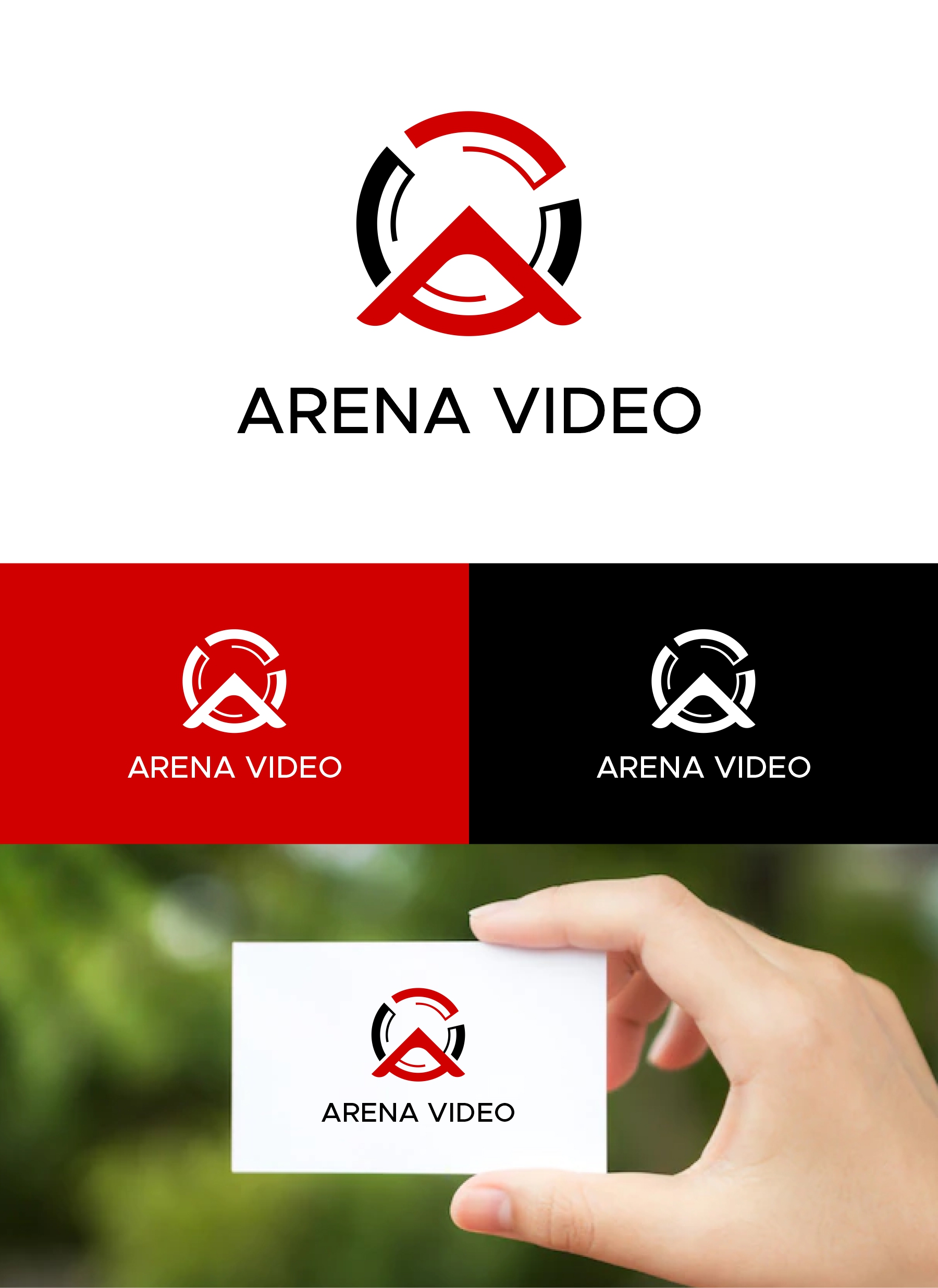 Logo Design by debdesign for Arena Video | Design #29460129