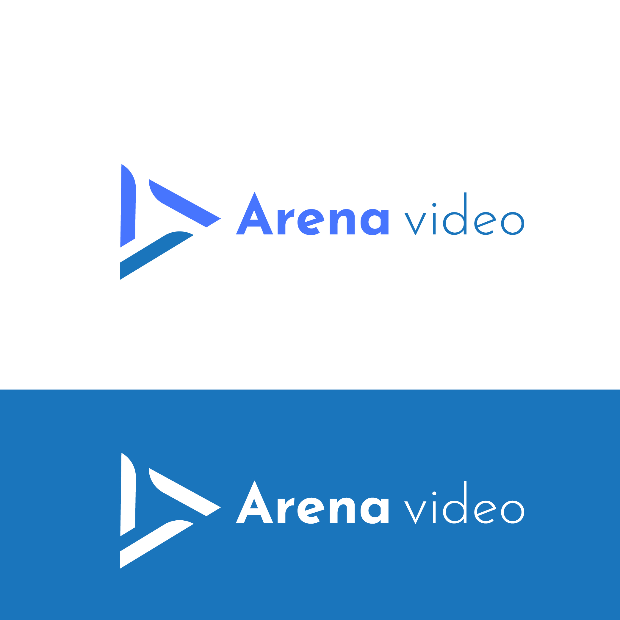 Logo Design by 3Guys for Arena Video | Design #29466263