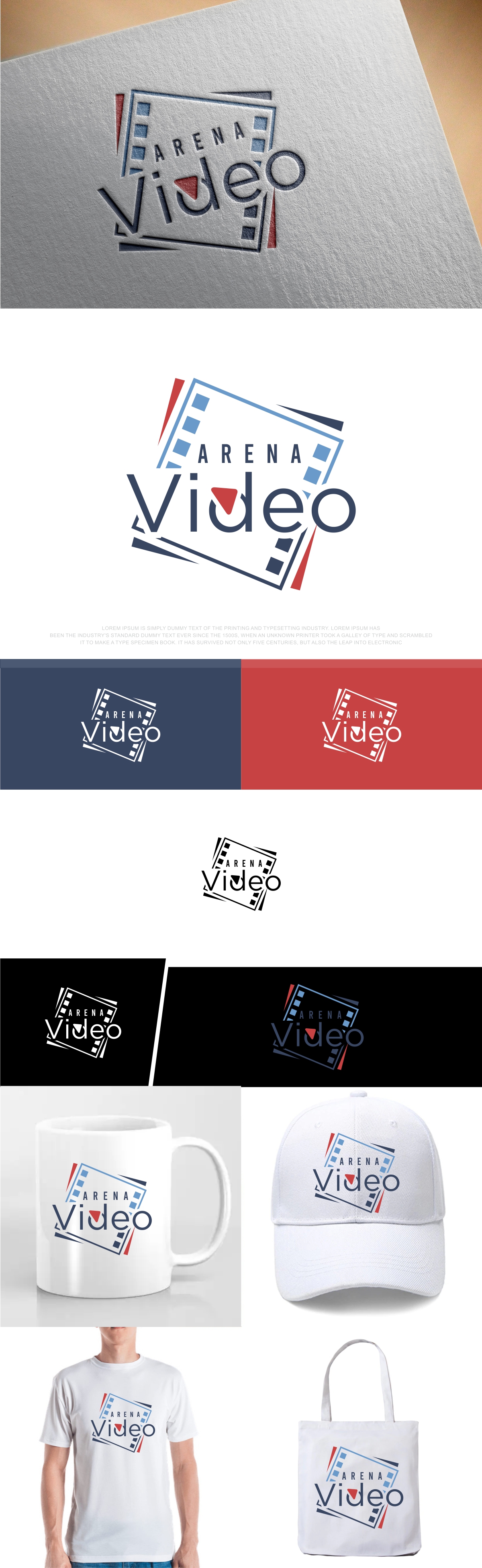 Diseño de Logo por fly  design para Arena Video | Diseño #29453414