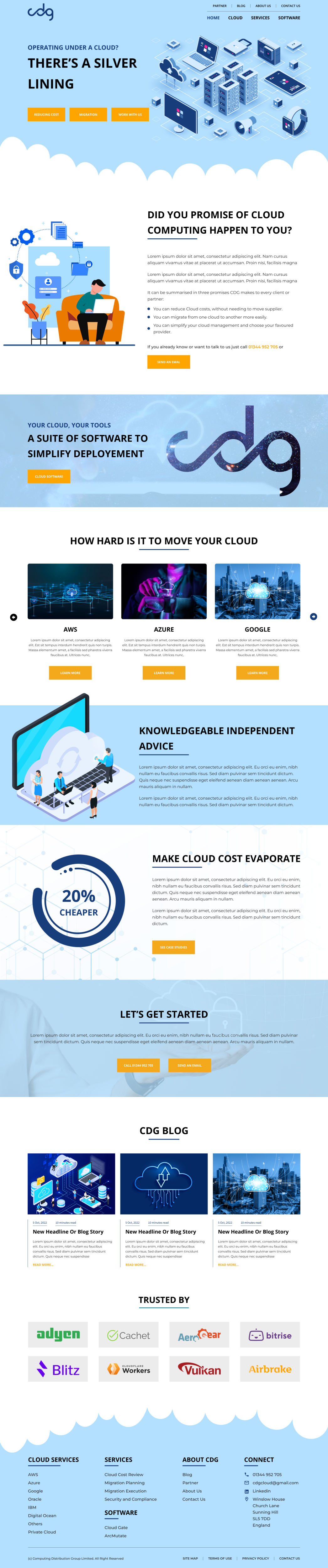Web Design by SiDzigns for Ergo Digital Limited | Design #29479602