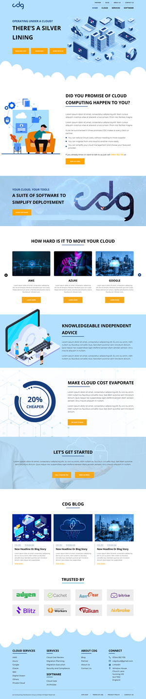 Web Design by SidraSultana for Ergo Digital Limited | Design #29479602