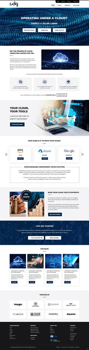 Web-Design von pb für Ergo Digital Limited | Design: #29455595