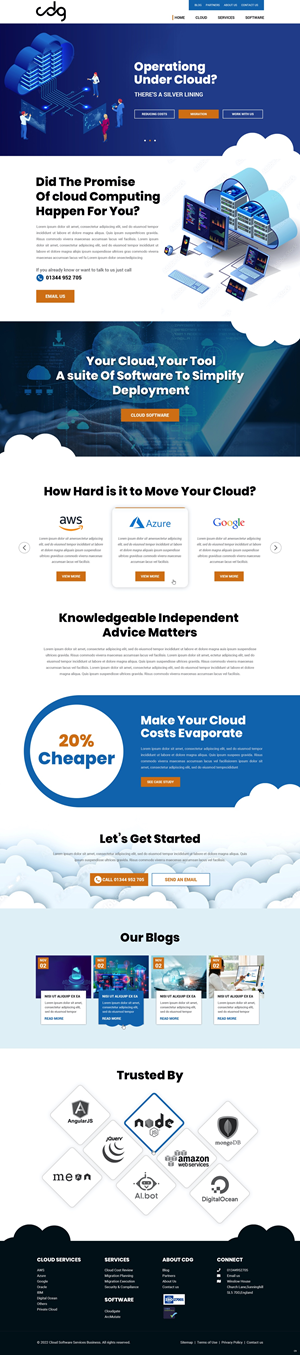 Web Design by pb for Ergo Digital Limited | Design #29471778