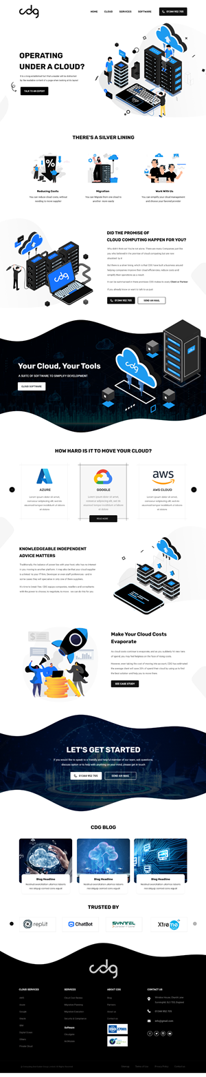 Web Design by WebPixel for Ergo Digital Limited | Design #29487503