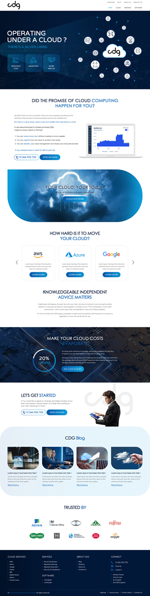 Web-Design von rightway für Ergo Digital Limited | Design: #29461222